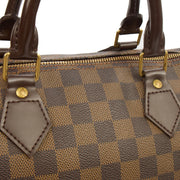 Picture of Louis Vuitton Tote Speedy 35 in Damier Ebene, Canvas