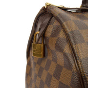 Picture of Louis Vuitton Tote Speedy 35 in Damier Ebene, Canvas