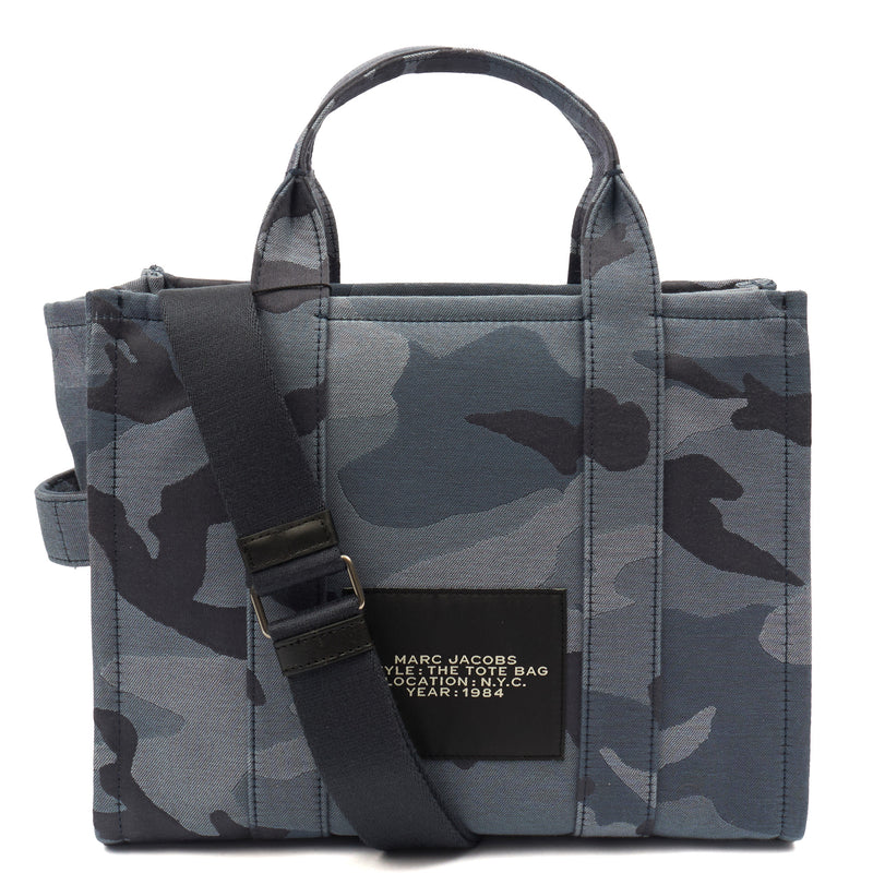 Picture of Marc Jacobs Tote The Tote Bag in camo blue, invalid