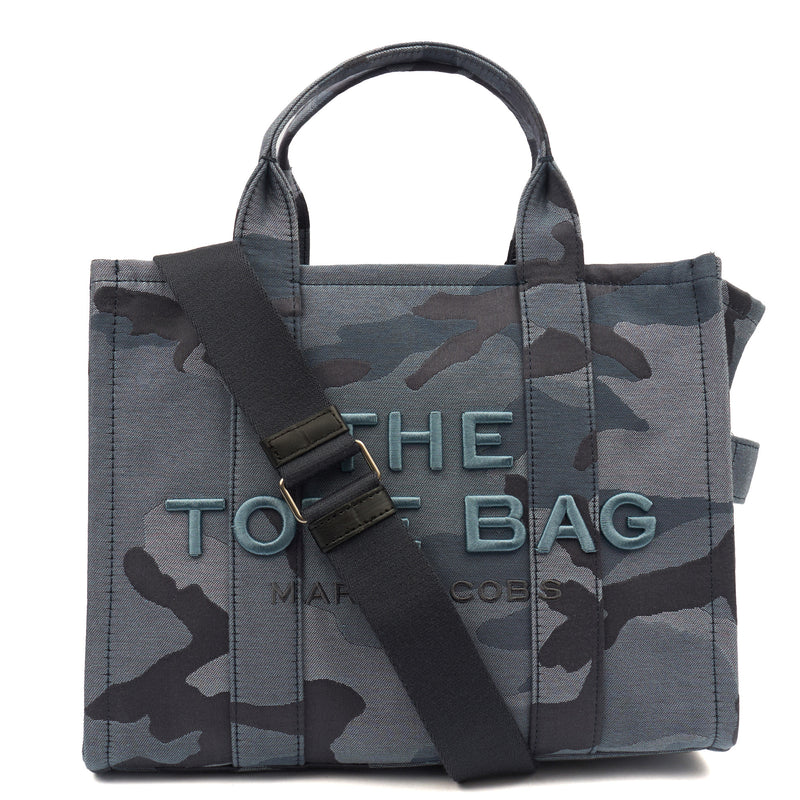 Picture of Marc Jacobs Tote The Tote Bag in camo blue, invalid