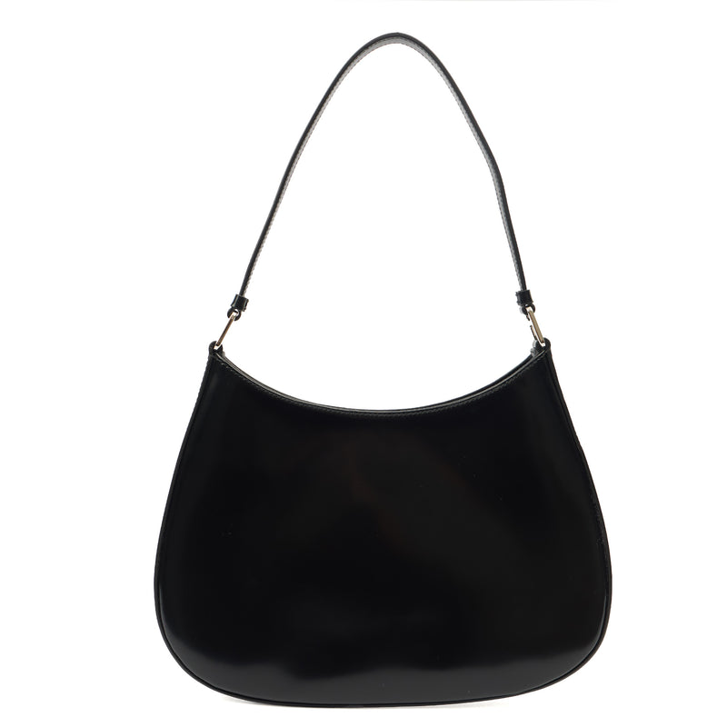 Picture of Prada Shoulder Bag Cleo Shoulder Bag in Black, Patent Leather
