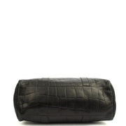 Picture of Mulberry Tote Bayswater Heritage in Black, Exotic Effect Leather