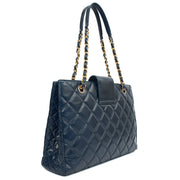 Picture of Chanel Tote Vintage Tote in Blue, Leather
