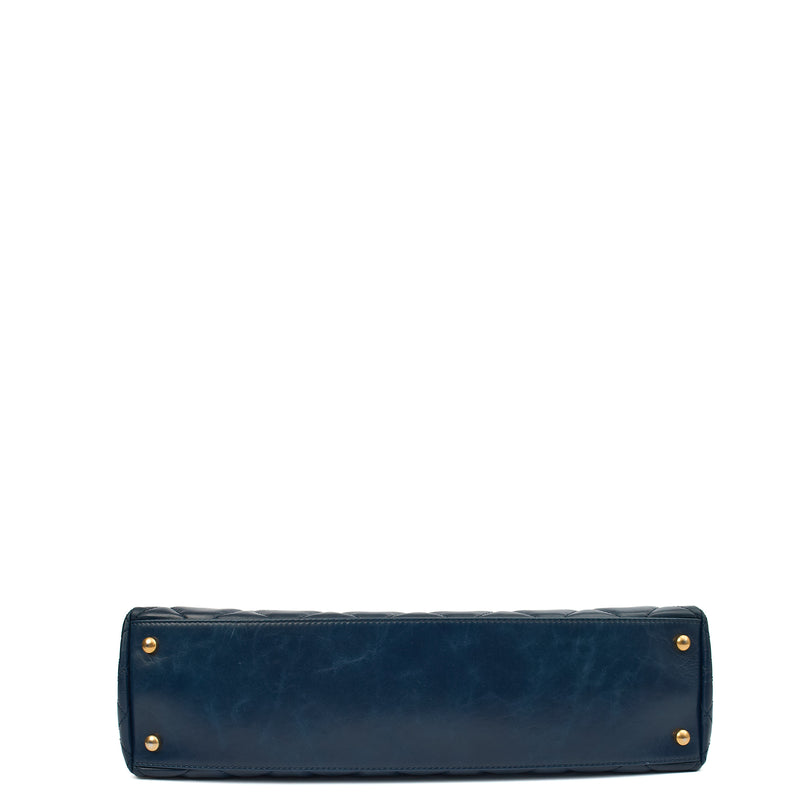 Picture of Chanel Tote Vintage Tote in Blue, Leather