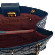 Picture of Chanel Tote Vintage Tote in Blue, Leather