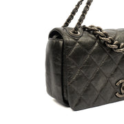 Picture of Chanel Shoulder Bag Chain Flap Bag in Metallic, Crinkled Calfskin Leather