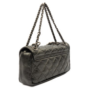 Picture of Chanel Shoulder Bag Chain Flap Bag in Metallic, Crinkled Calfskin Leather