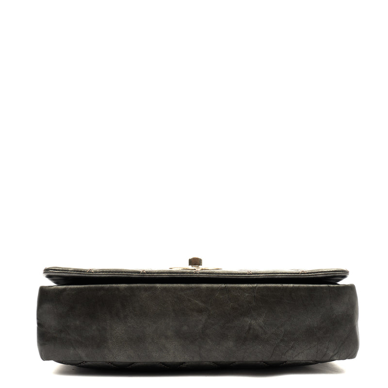 Picture of Chanel Shoulder Bag Chain Flap Bag in Metallic, Crinkled Calfskin Leather