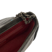 Picture of Chanel Shoulder Bag Chain Flap Bag in Metallic, Crinkled Calfskin Leather