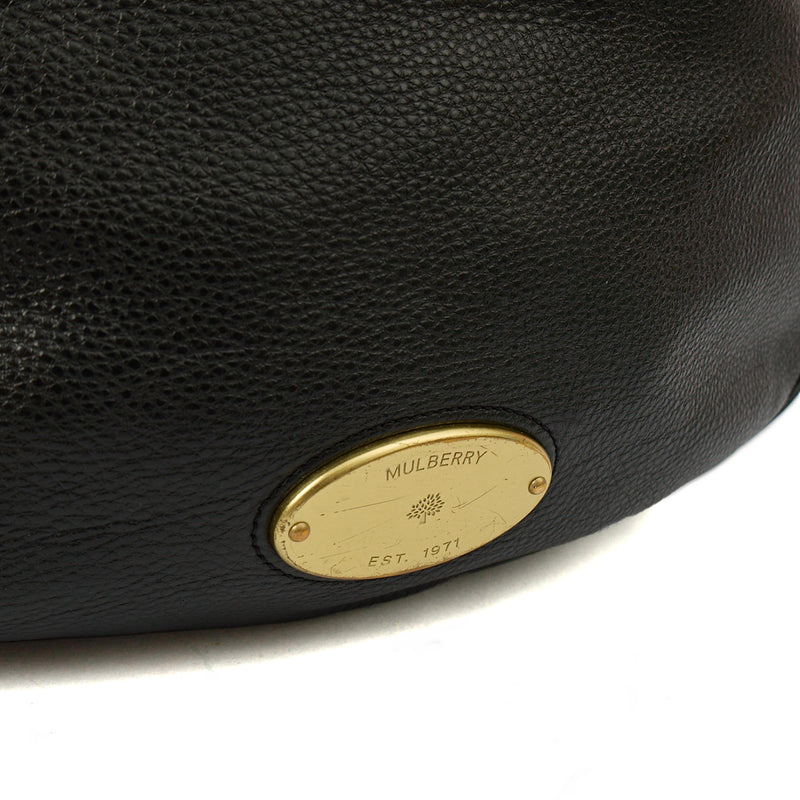 Picture of Mulberry Tote Mitzy Tote in Black, Calfskin Leather