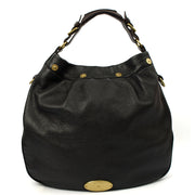 Picture of Mulberry Tote Mitzy Tote in Black, Calfskin Leather