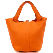 Picture of Hermes Top Handle Picotin Lock 18 in invalid, Leather
