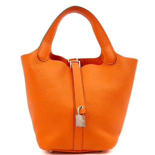 Picture of Hermes Top Handle Picotin Lock 18 in invalid, Leather