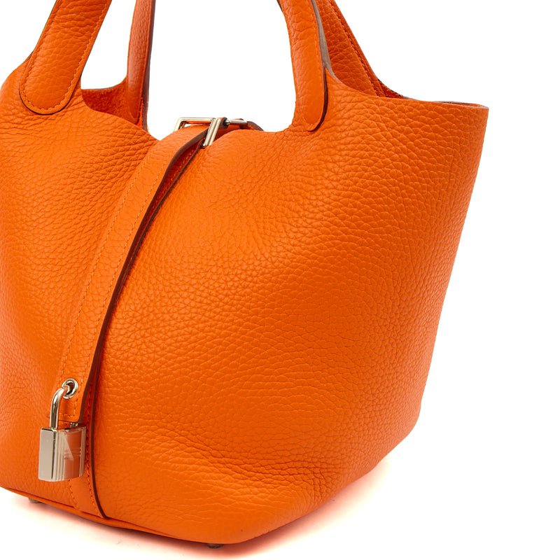 Picture of Hermes Top Handle Picotin Lock 18 in invalid, Leather