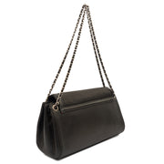 Picture of Chanel Shoulder Bag Mademoiselle East West Flap in Black, Calfskin Leather