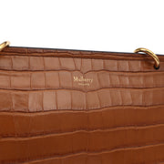 Picture of Mulberry Satchel Amberley in Oak, Exotic Effect Leather