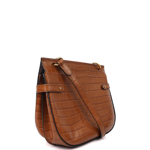 Picture of Mulberry Satchel Amberley in Oak, Exotic Effect Leather