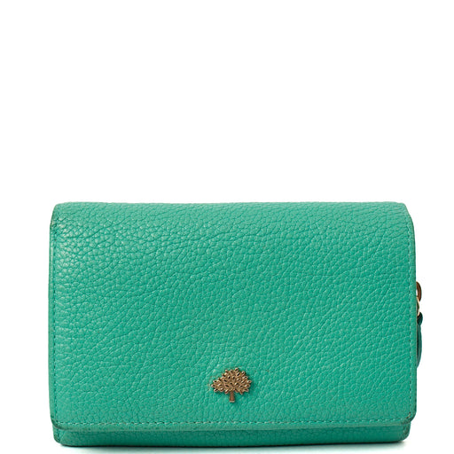 Picture of Mulberry Wallet Wallet in Aqua Green, Leather