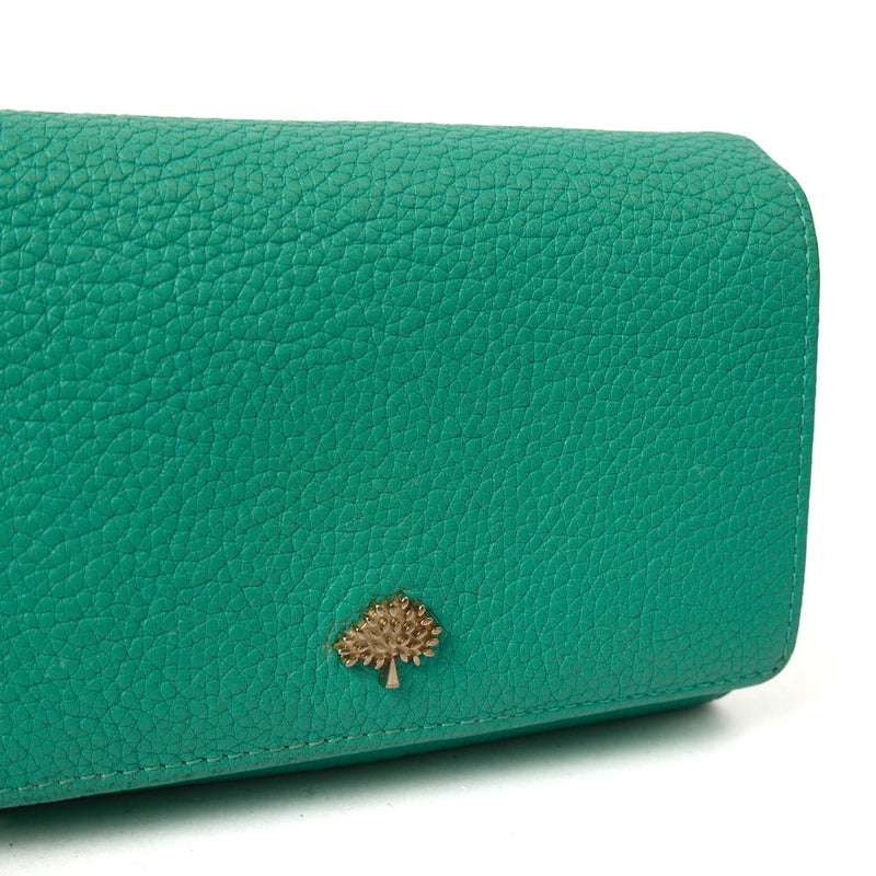 Picture of Mulberry Wallet Wallet in Aqua Green, Leather