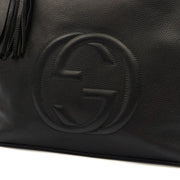 Picture of Gucci Shoulder Bag Soho Hobo in Black, Leather