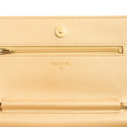 Picture of Chanel Cross Body Wallet on Chain in Metallic, Fabric