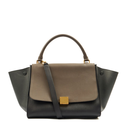 Picture of Celine Top Handle Trapeze - Medium in Multi, Leather