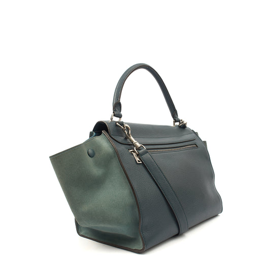 Picture of Celine Shoulder Bag Trapeze - Large in Blue, Leather