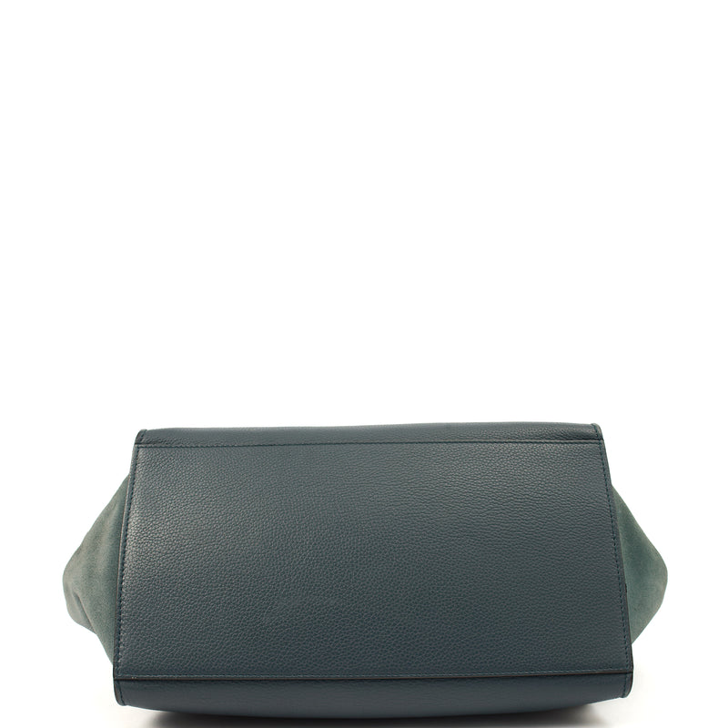 Picture of Celine Shoulder Bag Trapeze - Large in Blue, Leather