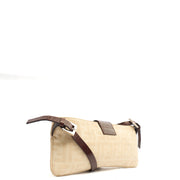 Picture of Fendi Shoulder Bag Baguette - Mini in Zucca FF, Canvas