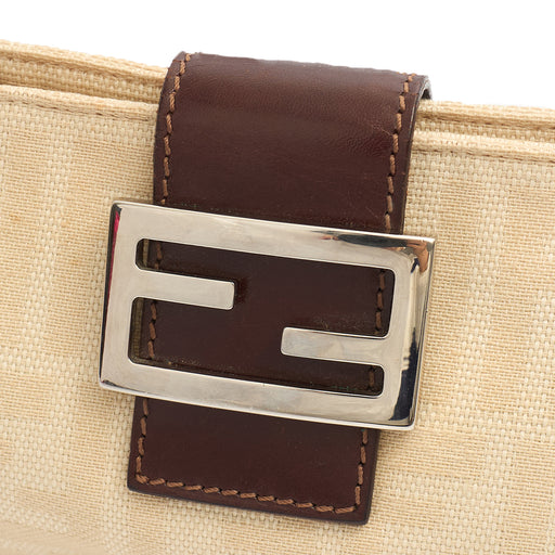 Picture of Fendi Shoulder Bag Baguette - Mini in Zucca FF, Canvas