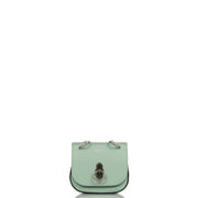 Picture of Mulberry Cross Body Amberley Satchel - Mini in Blue, Calfskin Leather