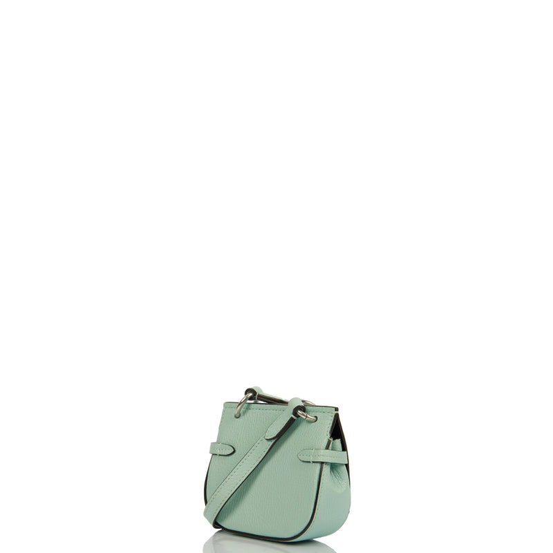 Picture of Mulberry Cross Body Amberley Satchel - Mini in Blue, Calfskin Leather