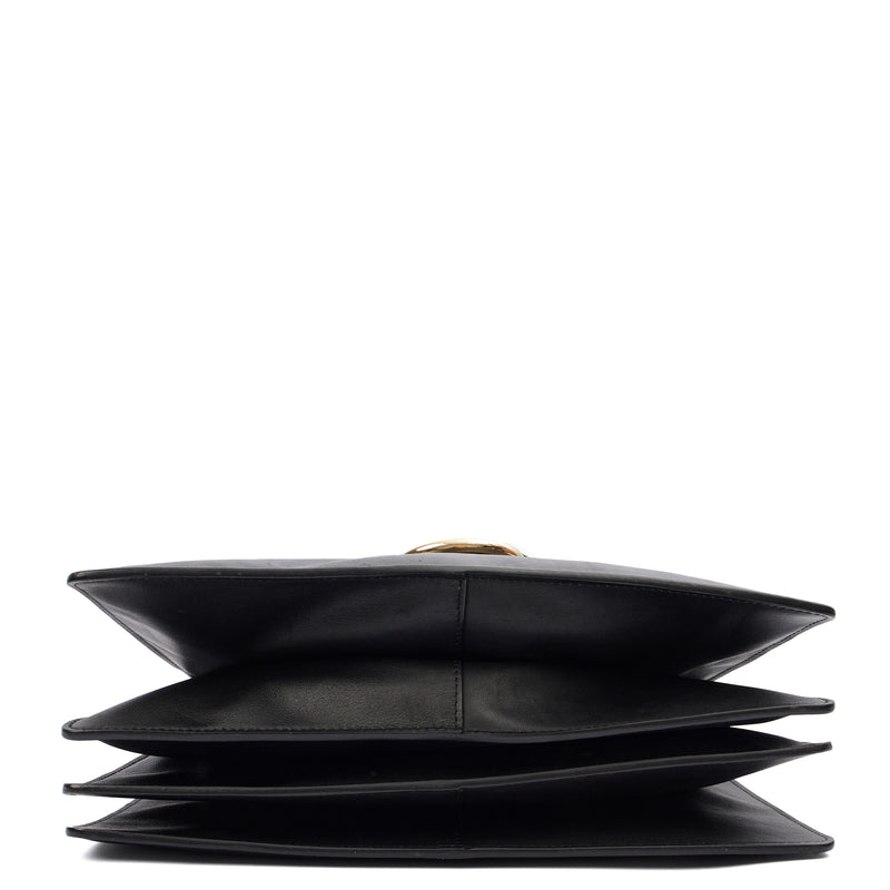 Picture of Chloe Satchel Faye - Medium in Black, Leather