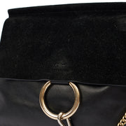 Picture of Chloe Satchel Faye - Medium in Black, Leather