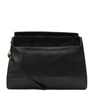 Picture of Chloe Satchel Faye - Medium in Black, Leather
