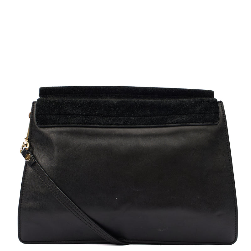 Picture of Chloe Satchel Faye - Medium in Black, Leather