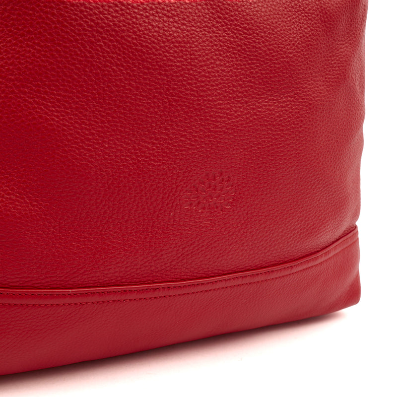 Picture of Mulberry Tote Effie Hobo in Red, Calfskin Leather