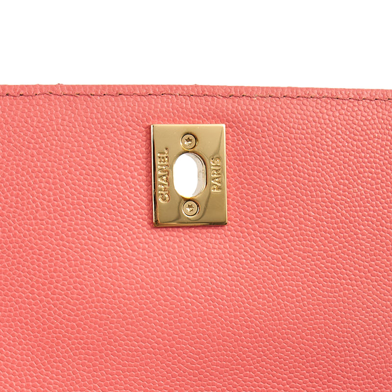 Picture of Chanel Top Handle Coco Top Handle in Pink, Caviar Leather