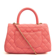 Picture of Chanel Top Handle Coco Top Handle in Pink, Caviar Leather