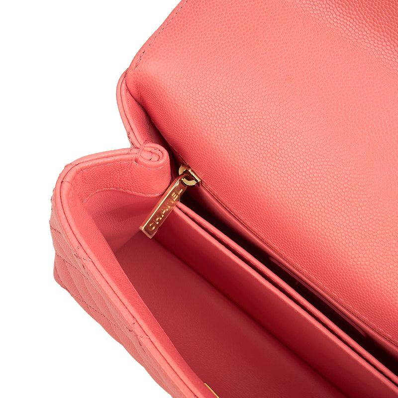 Picture of Chanel Top Handle Coco Top Handle in Pink, Caviar Leather
