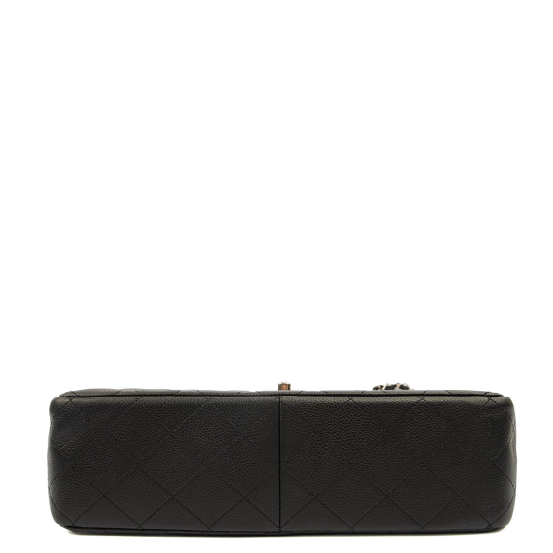 Picture of Chanel Shoulder Bag Classic Double Flap - Large in Black, Caviar Leather