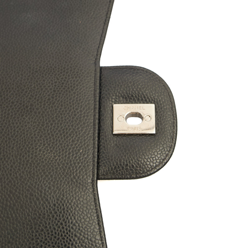 Picture of Chanel Shoulder Bag Classic Double Flap - Large in Black, Caviar Leather