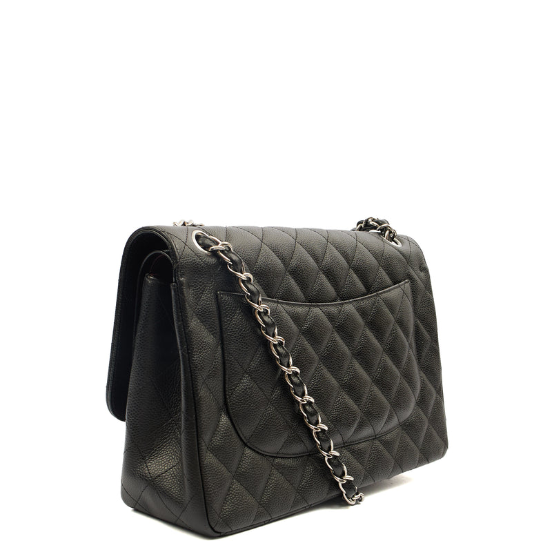 Picture of Chanel Shoulder Bag Classic Double Flap - Large in Black, Caviar Leather