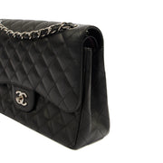 Picture of Chanel Shoulder Bag Classic Double Flap - Large in Black, Caviar Leather
