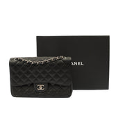 Picture of Chanel Shoulder Bag Classic Double Flap - Large in Black, Caviar Leather