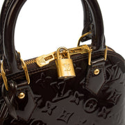 Picture of Louis Vuitton Top Handle Alma BB in Amarante, Vernis