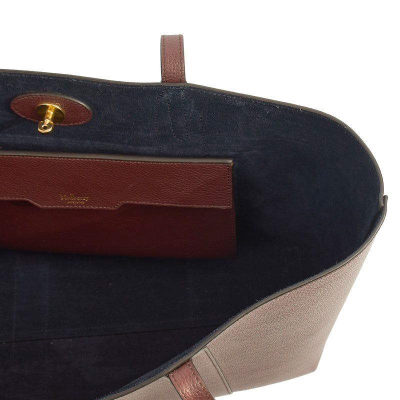 Picture of Mulberry Tote Bayswater Tote in Oxblood, Calfskin Leather
