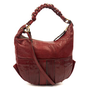 Picture of Chloe Tote Heloise  in Red, Leather