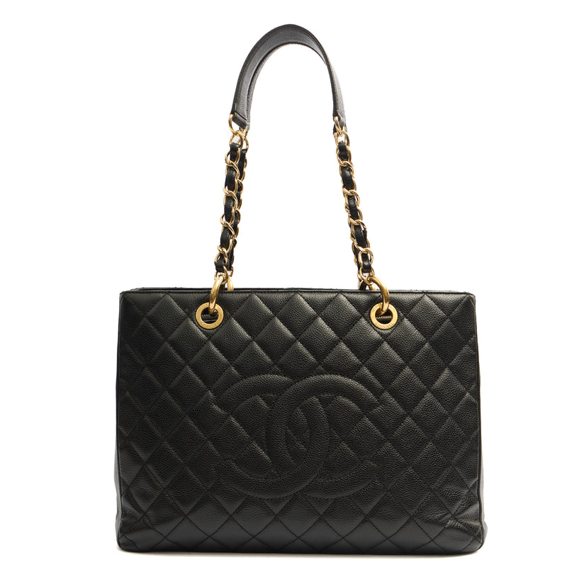 Picture of Chanel Tote Grand Shopping Tote in Black, Leather