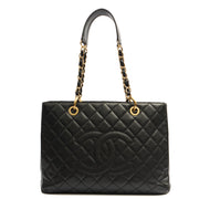 Picture of Chanel Tote Grand Shopping Tote in Black, Leather